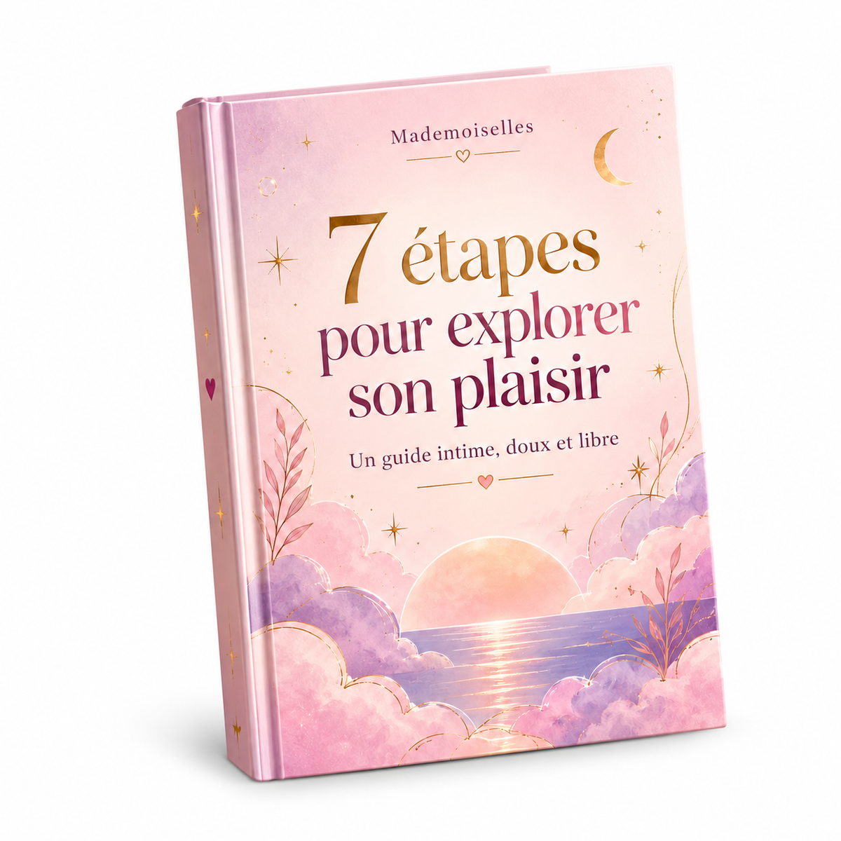Guide Mademoiselles 7 étapes sur fond blanc