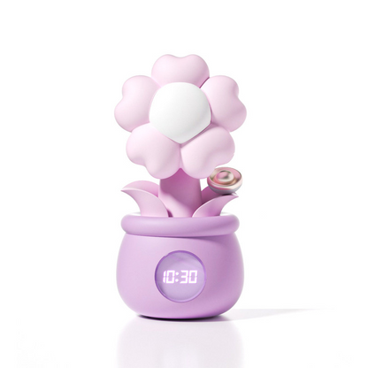 Flower Clock, stimulateur fleuri avec base horloge