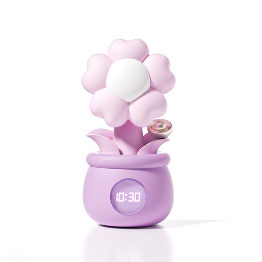 Flower Clock, stimulateur fleuri avec base horloge